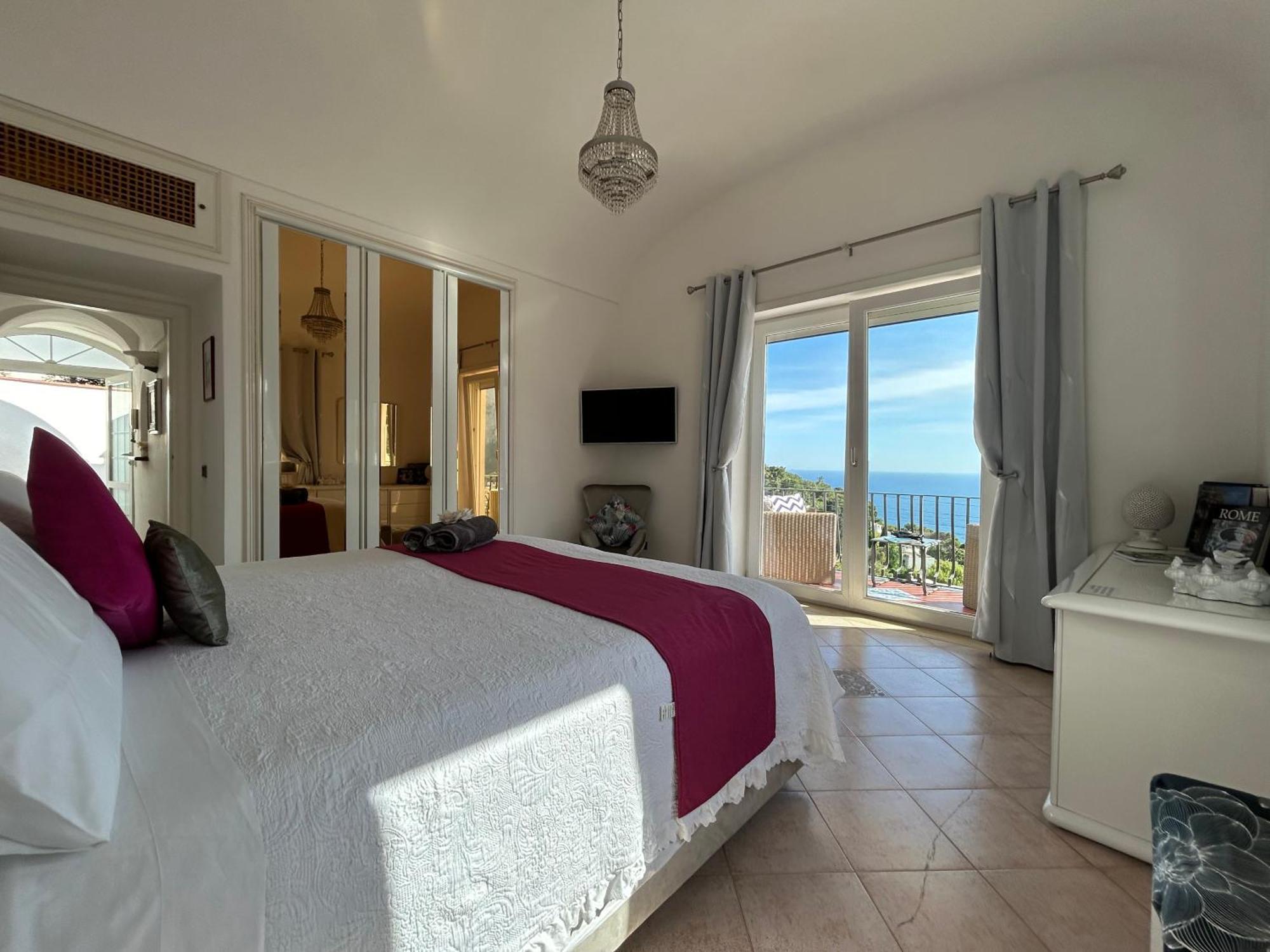 Marvelous Sea View Villa 카프리 외부 사진