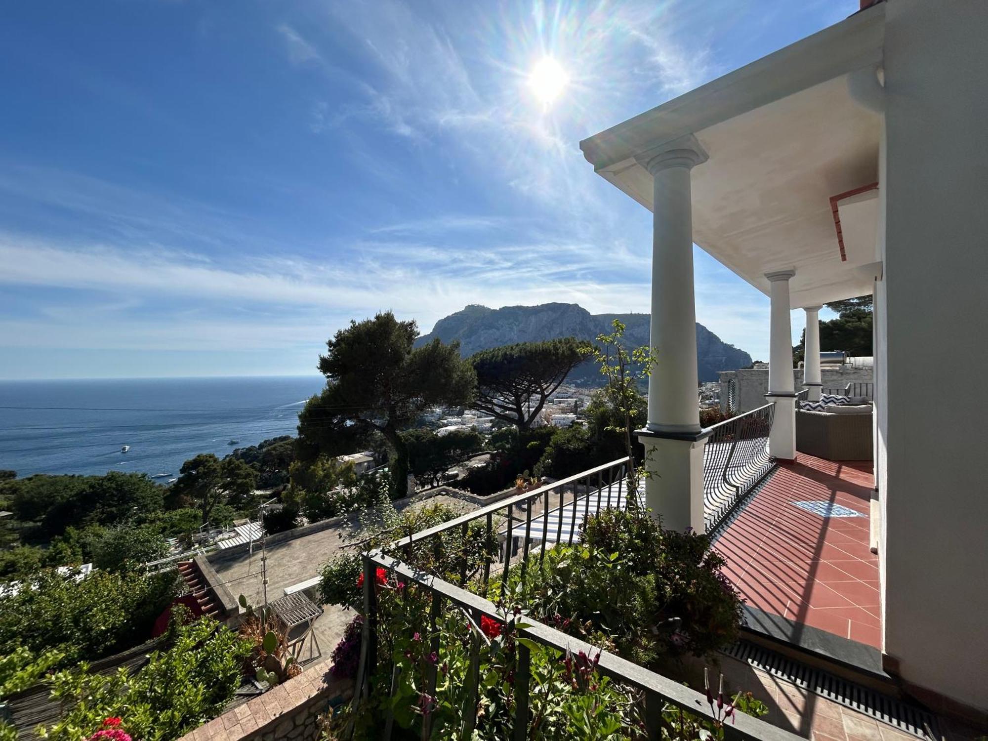 Marvelous Sea View Villa 카프리 외부 사진