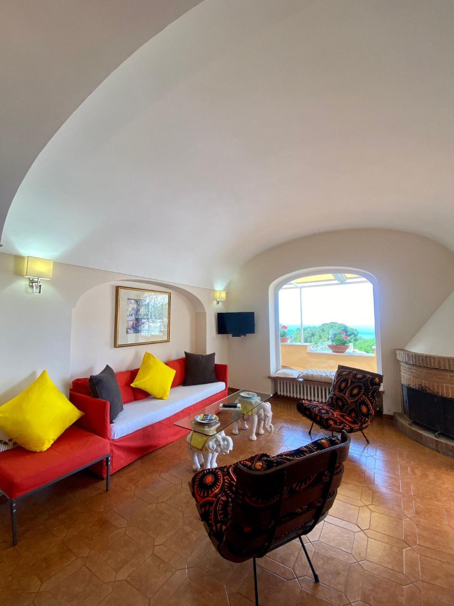 Marvelous Sea View Villa 카프리 외부 사진
